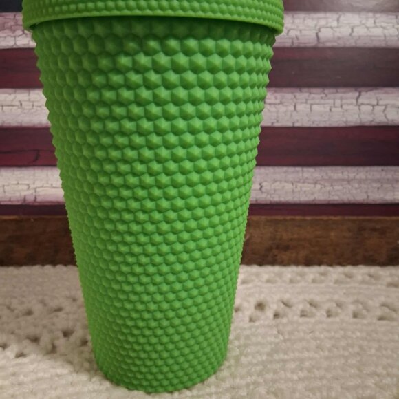 STARBUCKS GREEN PLASTIC CUP 7" - Picture 4 of 4